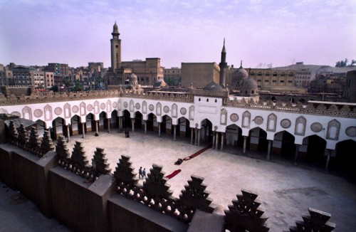 Courtyard of Al-Azhar Mosque